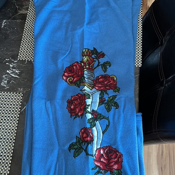 RAW7 Pale blue cashmere sweats Ladies L - Picture 3 of 7